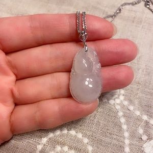 White Burmese jadeite